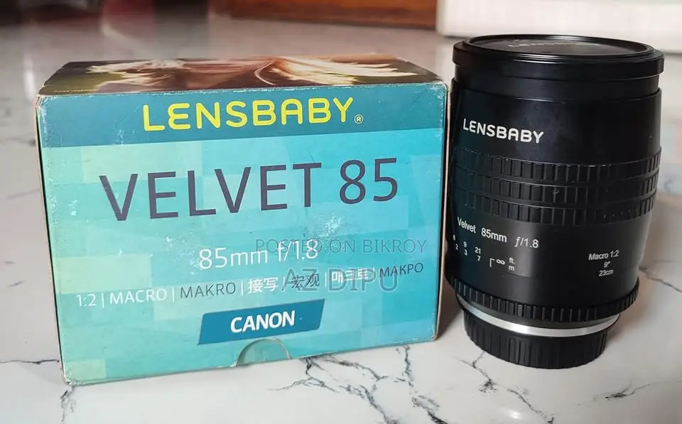 Lensbaby Velvet 85mm F/1.8 Ef Mount