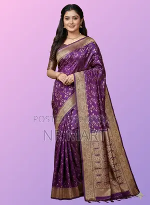 Kashmeri Katan Saree