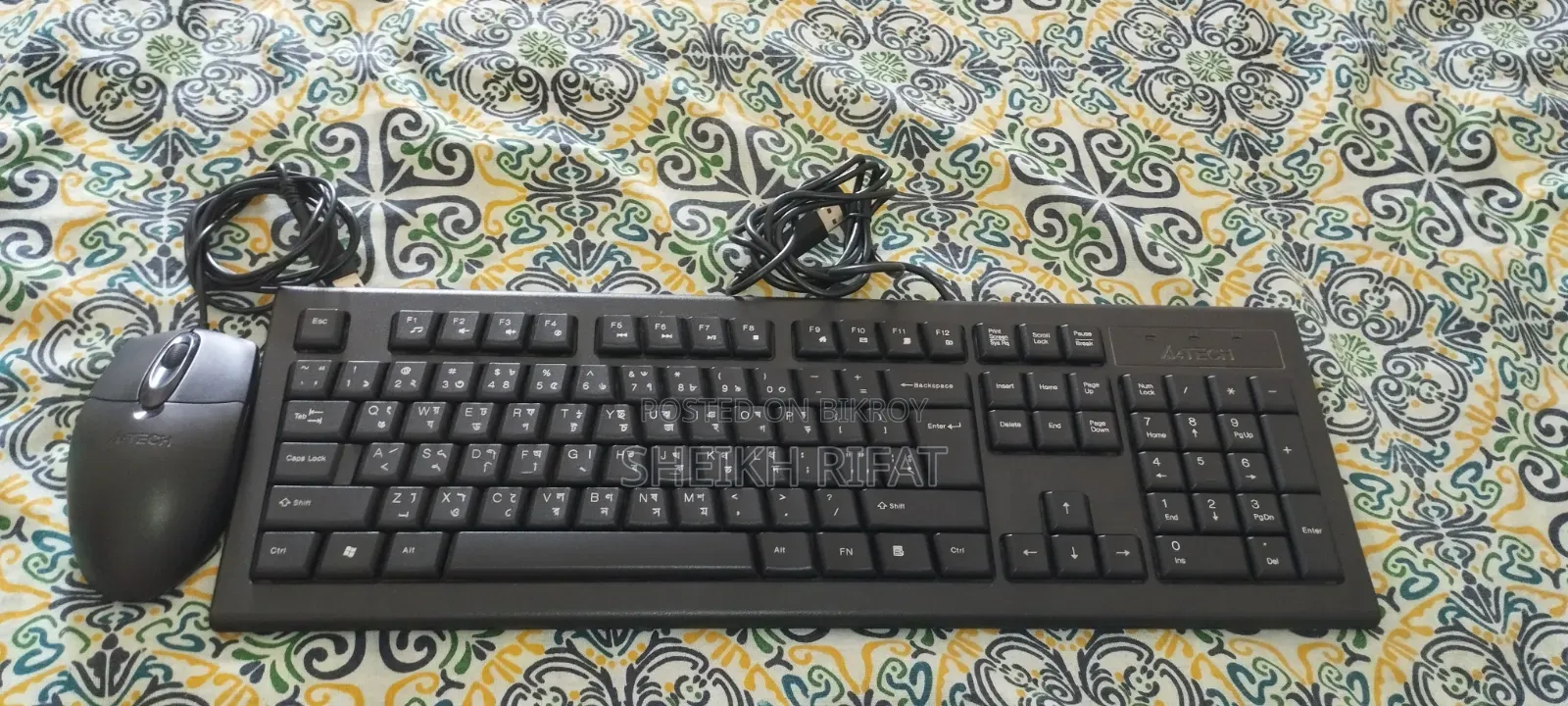 A4tech Keyboard Mouse Combo (মাত্র ৩ মাস ব্যবহৃত)