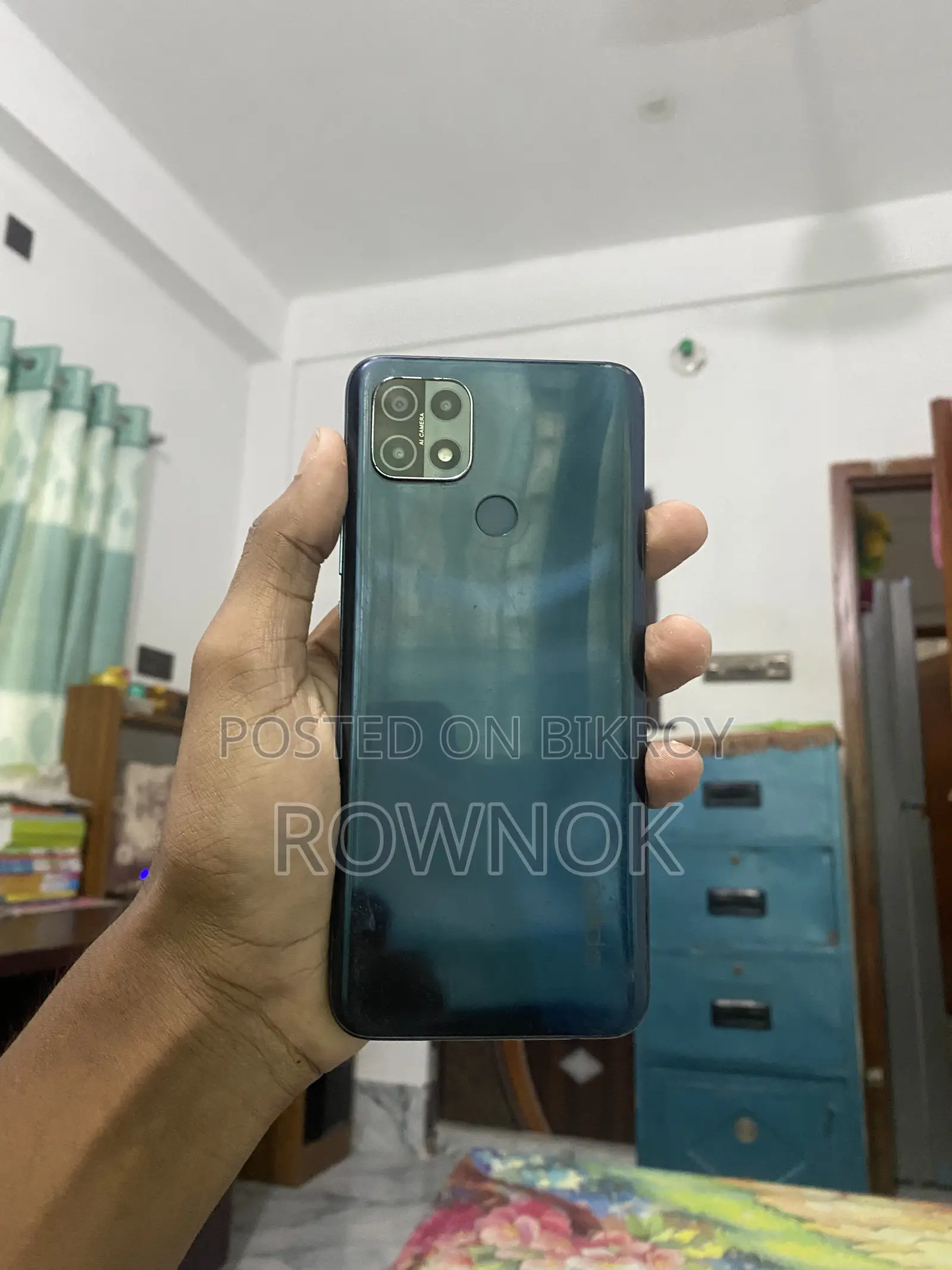 New Oppo A15s 64 GB Blue