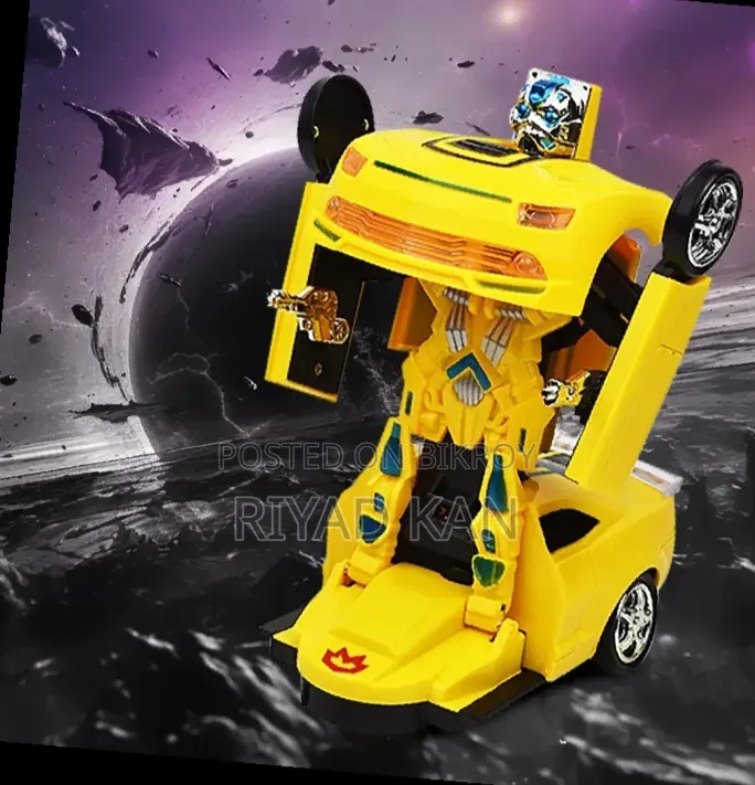 Mini Transforming Robot Car