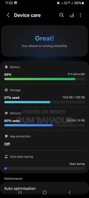 Samsung Galaxy F23 128 GB Orange
