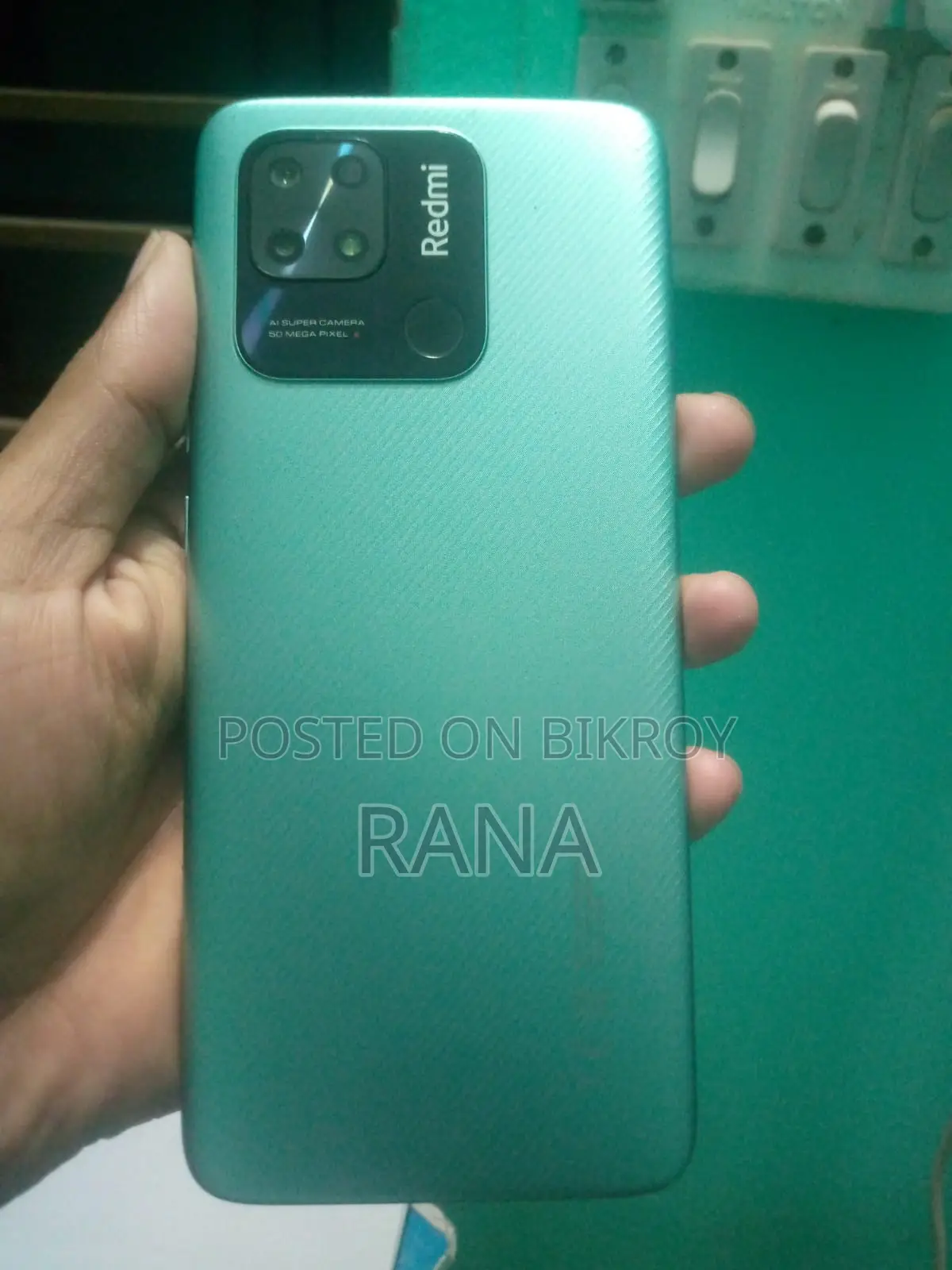 শাওমি রেডমি ১০সি ৬৪ জিবি গ্রিন