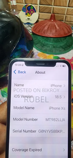 অ্যাপল আইফোন এক্সএস ২৫৬ জিবি সাদা