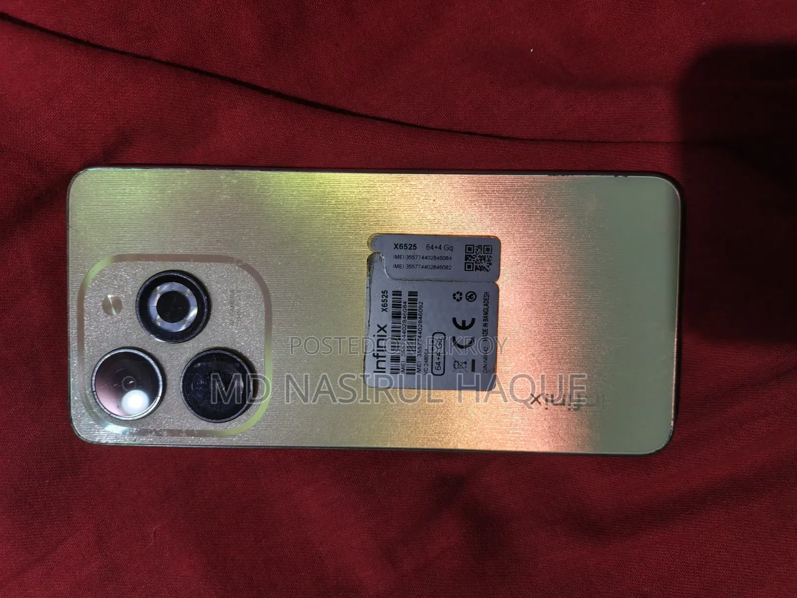 Infinix Smart 8 64 GB Yellow