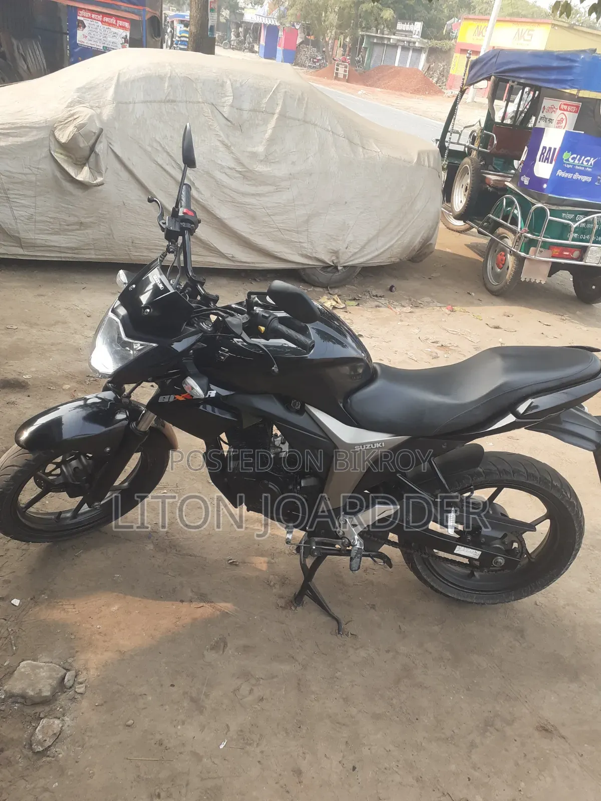 Suzuki Gixxer Monotone 2024 Black