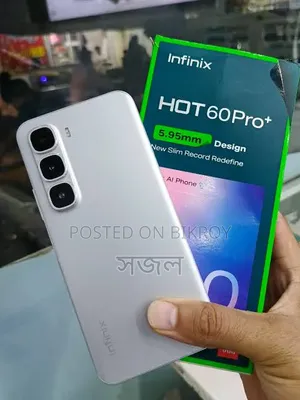 নতুন ইনফিনিক্স হট ৬০ প্রো+ ২৫৬ জিবি নীল