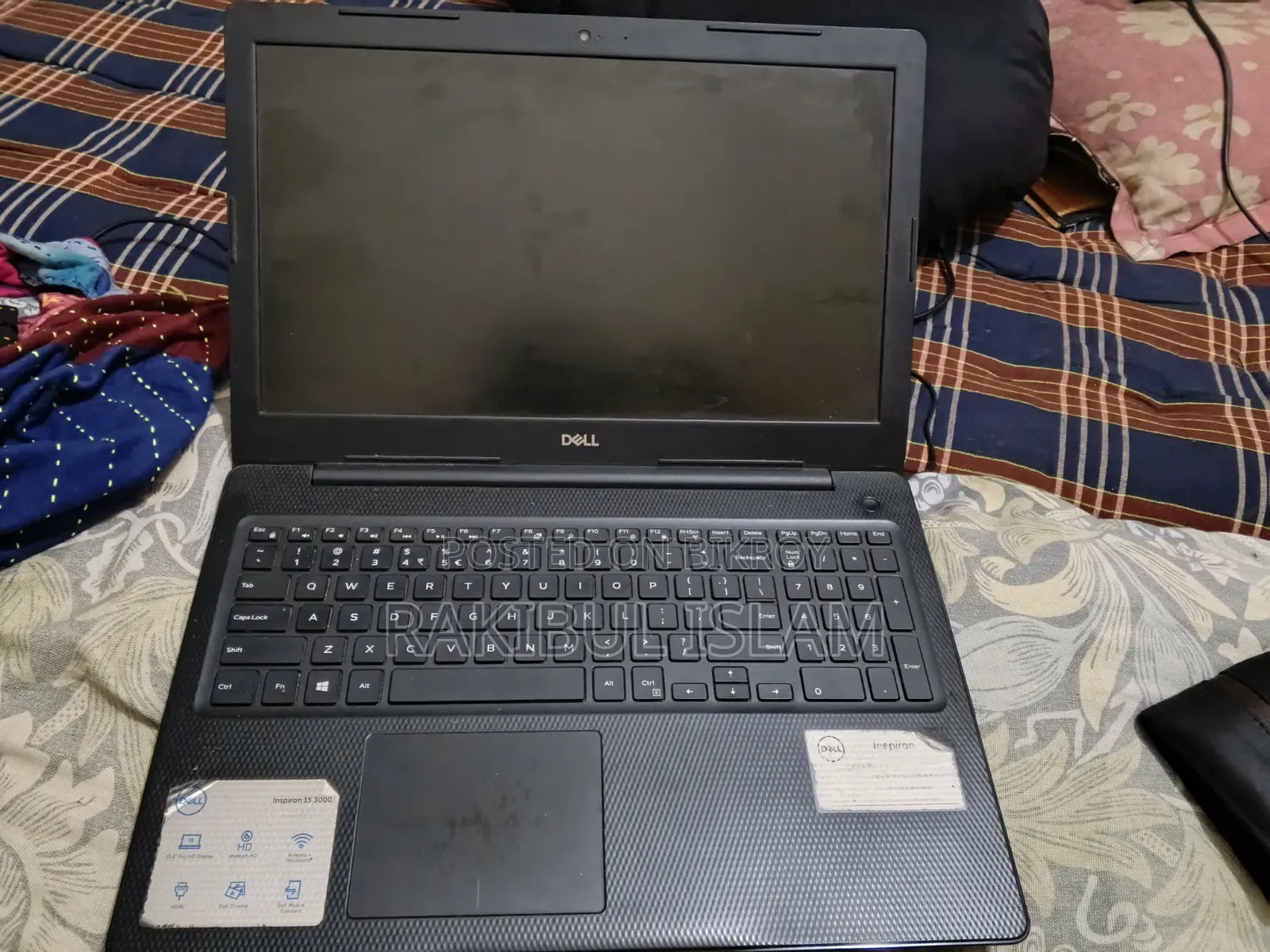 Laptop Dell Inspiron 15 7567 4GB Intel Core i3 SSD 128GB