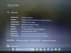 Laptop Dell Inspiron 15 7567 4GB Intel Core i3 SSD 128GB