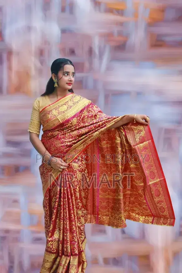 Original Sirajganj Silk Katan Saree