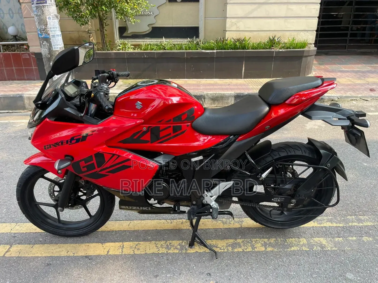 Suzuki Gixxer SF 2022 Red