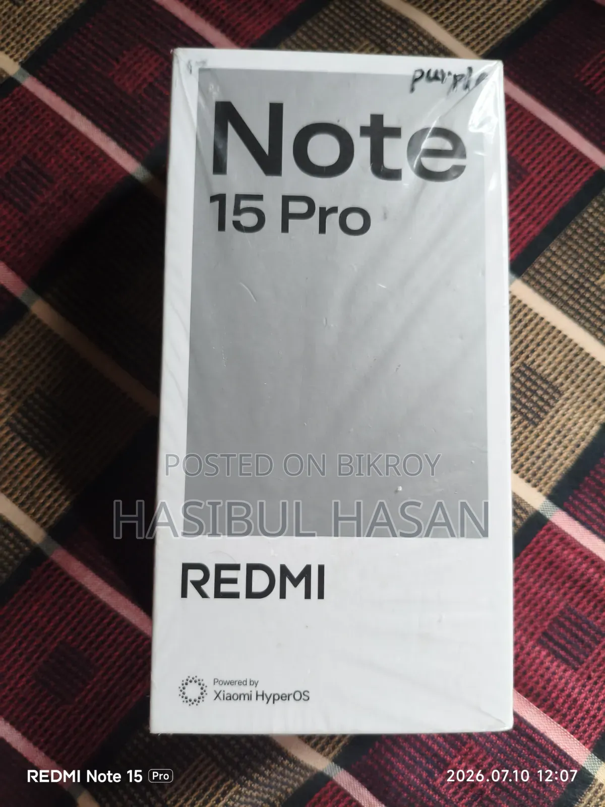 New Xiaomi 15 Pro 256 GB Purple