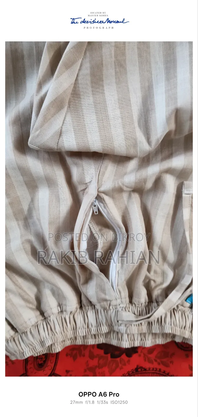 পুরুষদের আরামদায়ক সুতি কাপড়ের টাউজার
