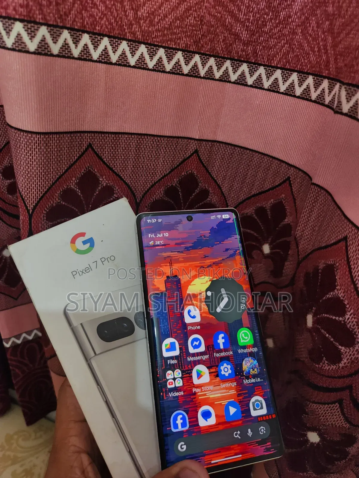 Google Pixel 7 Pro 128 GB White