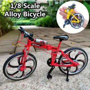 1:8 Scale Alloy Folding Bicycle Model