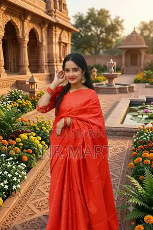Reflection of Elegance – Original Sirajganj Silk Katan Saree