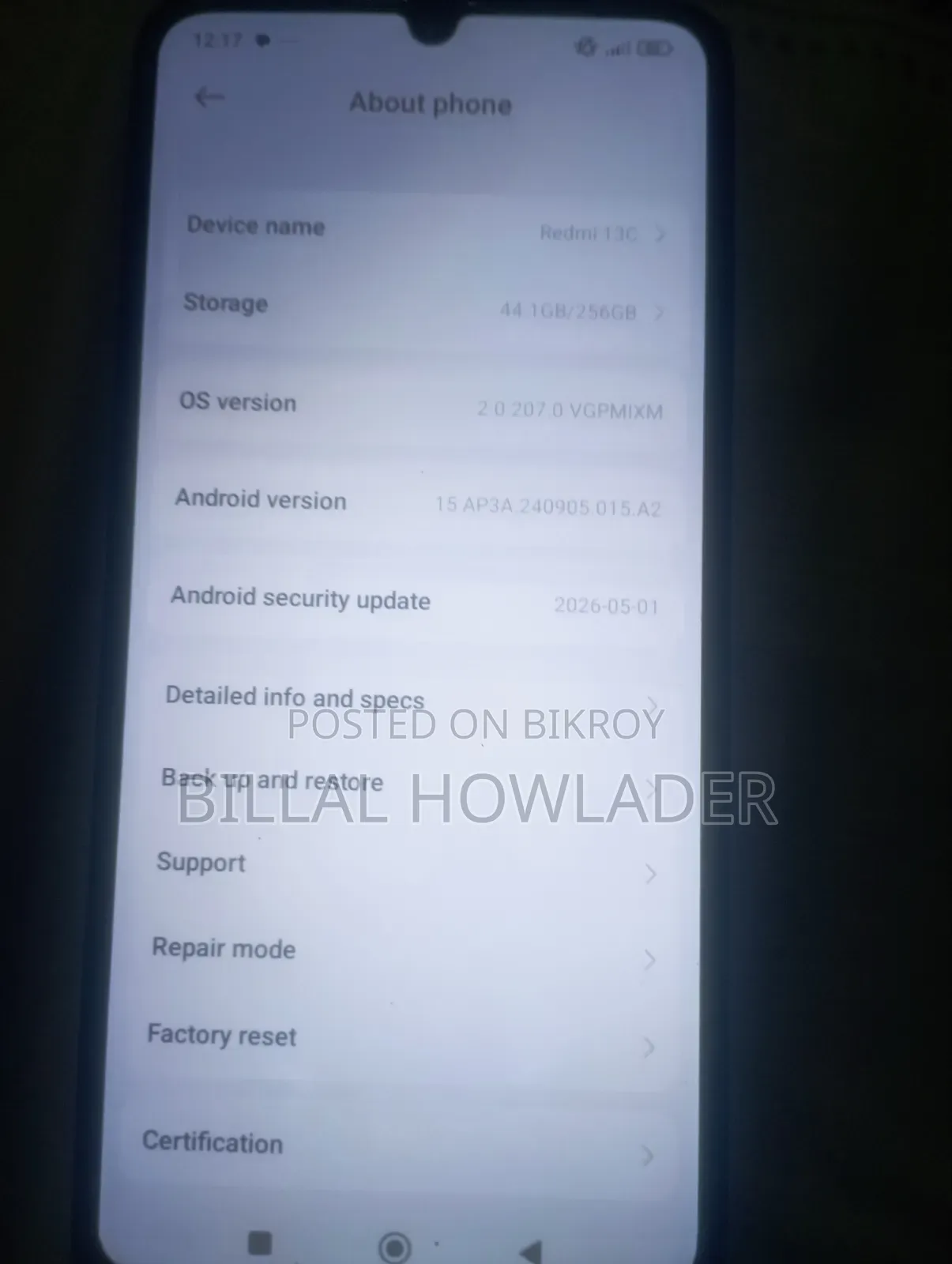 Xiaomi 13 256 GB Black