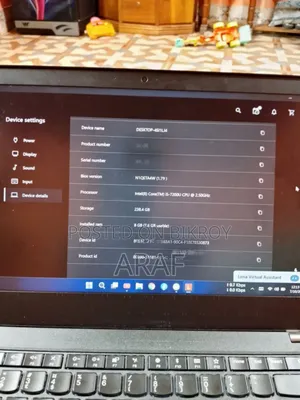Laptop Lenovo ThinkPad T470s 8GB Intel Core i5 SSD 256GB