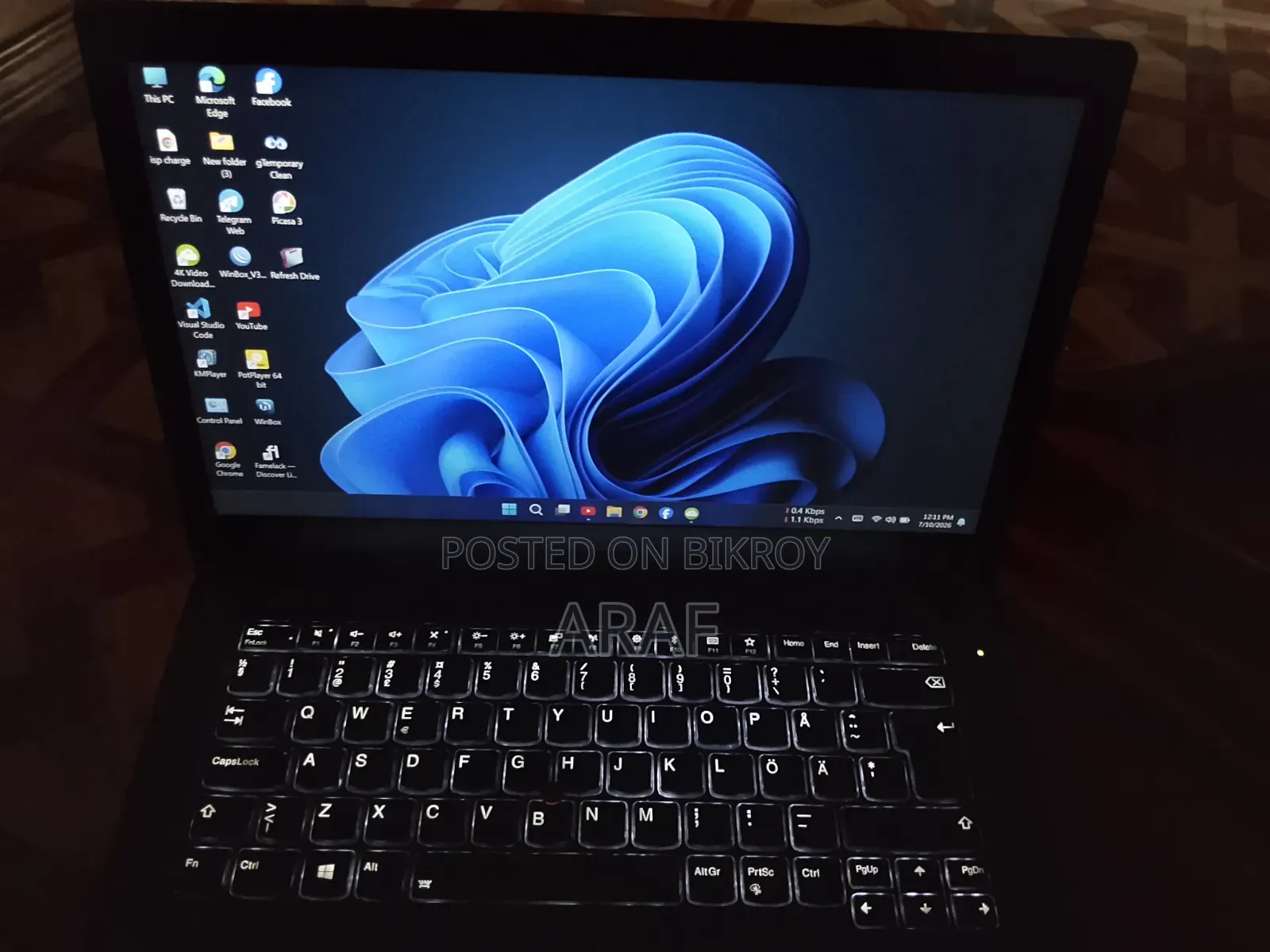 Laptop Lenovo ThinkPad T470s 8GB Intel Core i5 SSD 256GB