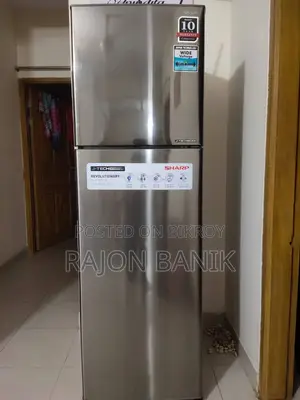 Sharp Inverter Refrigerator, Model: Sj-Ex315e-Sl, Capacity: 253 Liters