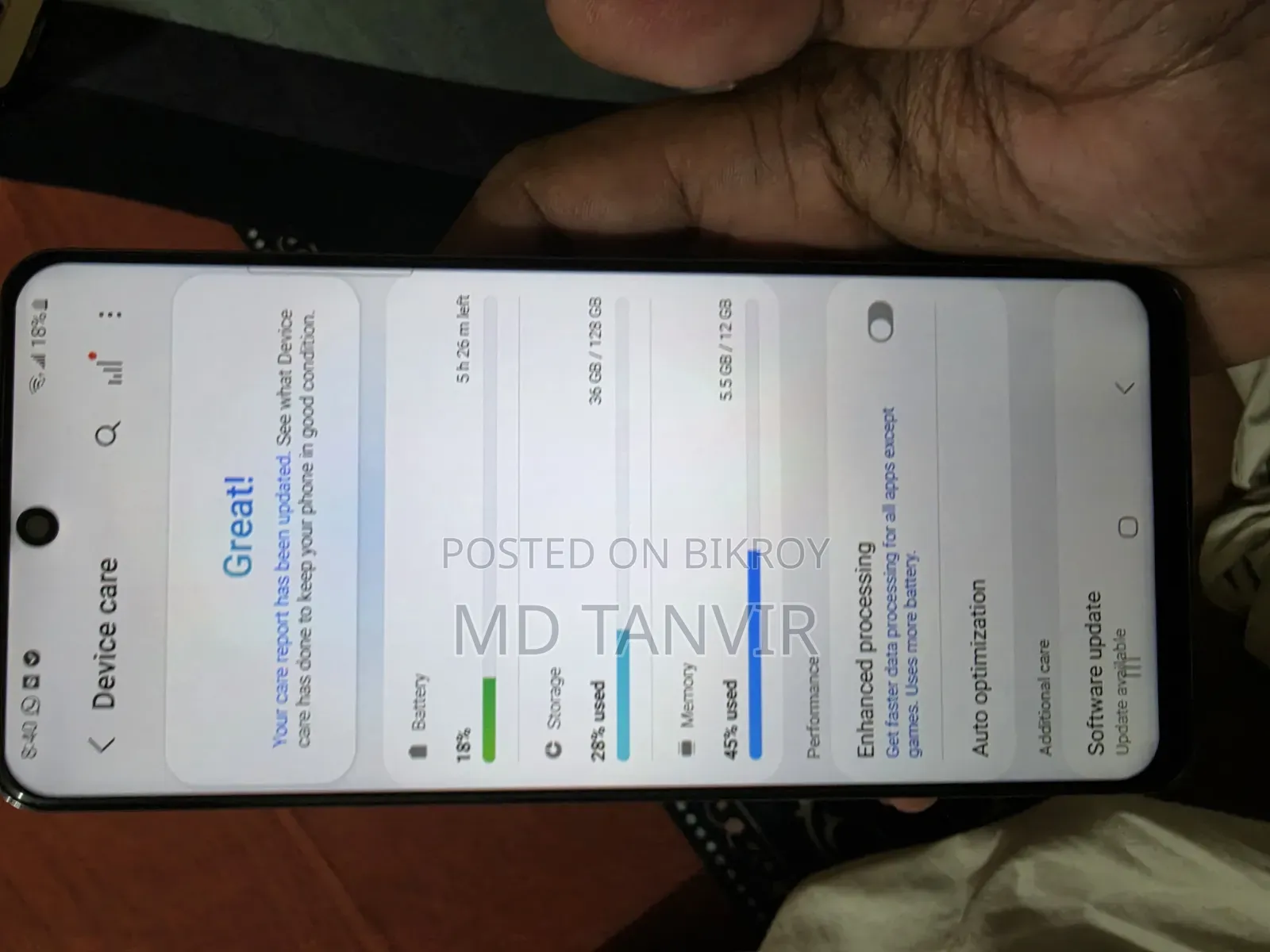 Samsung Galaxy S20 FE 5G SD865 128 GB Black
