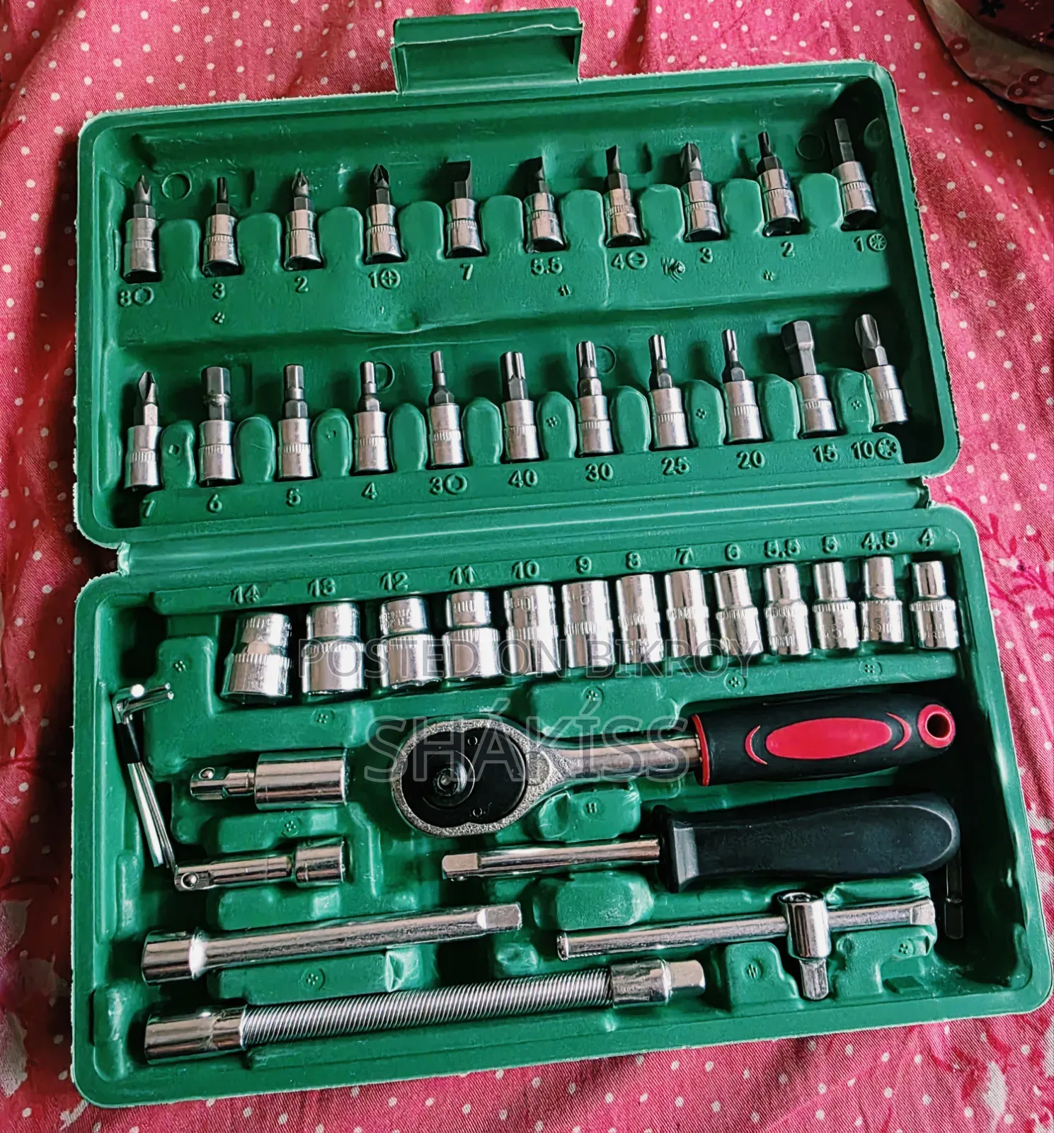 46pcs Socket Wrench Set (1/4" Drive)