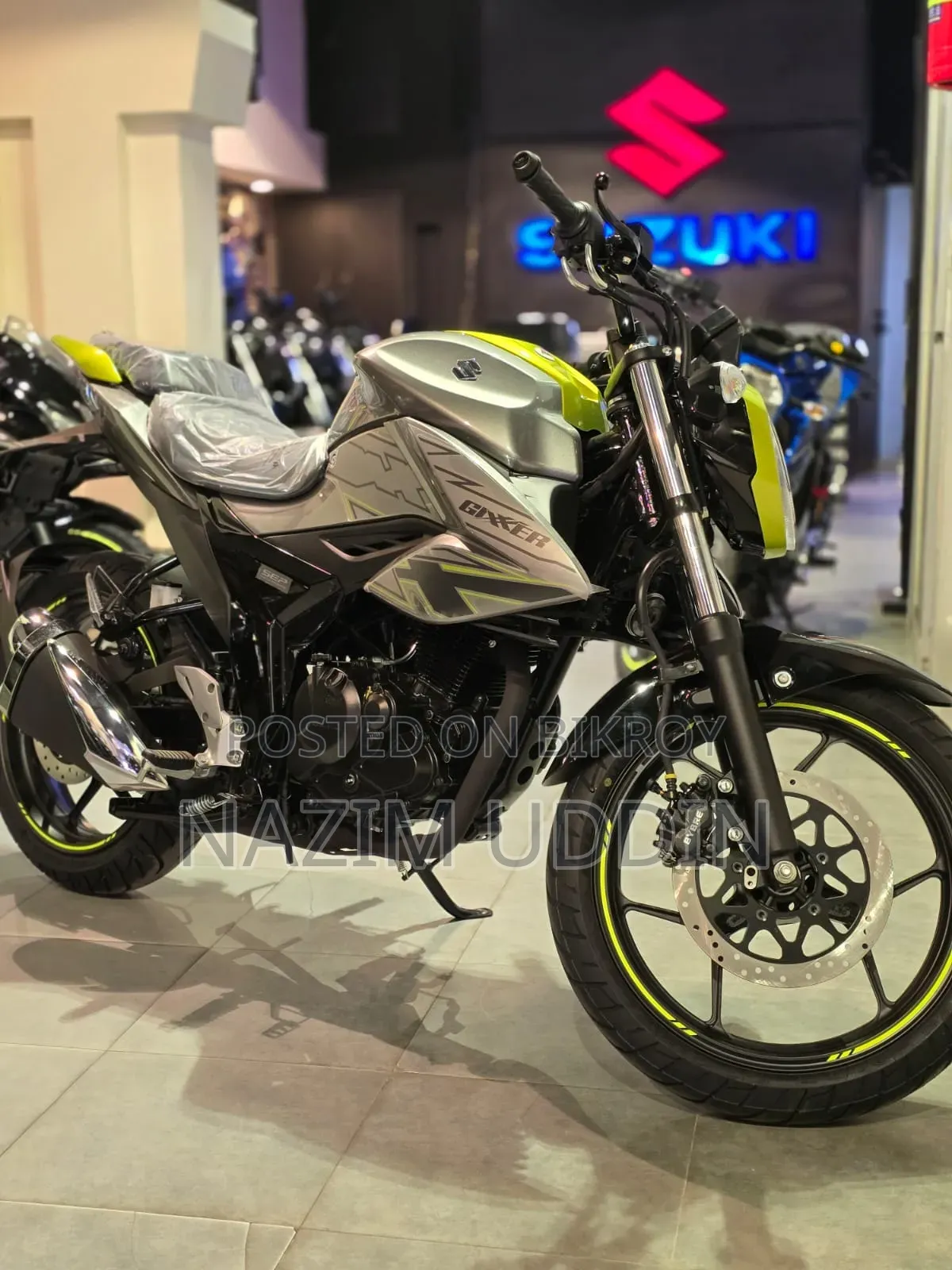 Suzuki Gixxer Fi ABS 2026 Gray