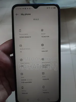 Tecno Spark 9T 128 GB Blue