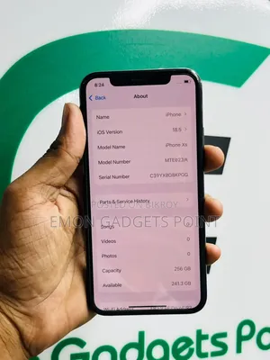 Apple iPhone XS 256 GB Black