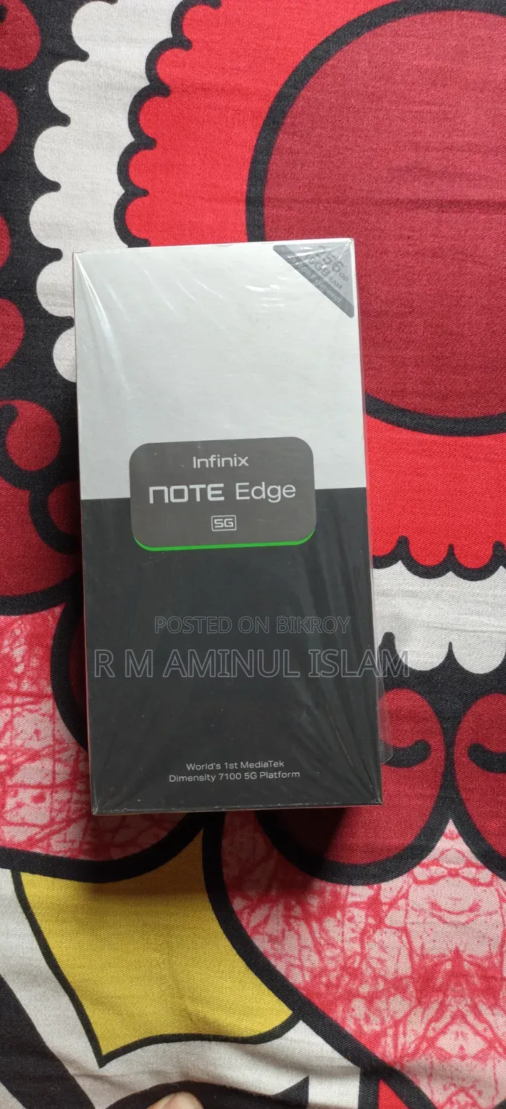 New Infinix Note Edge 256 GB Black