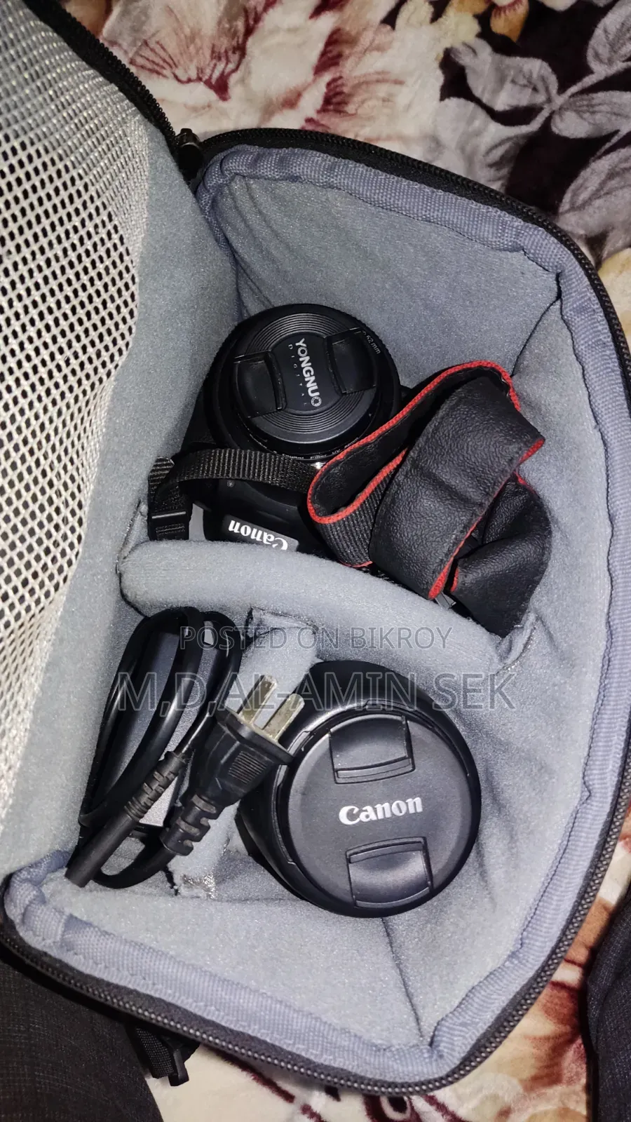 Canon Eos 750d With Zoom and Prime Lens