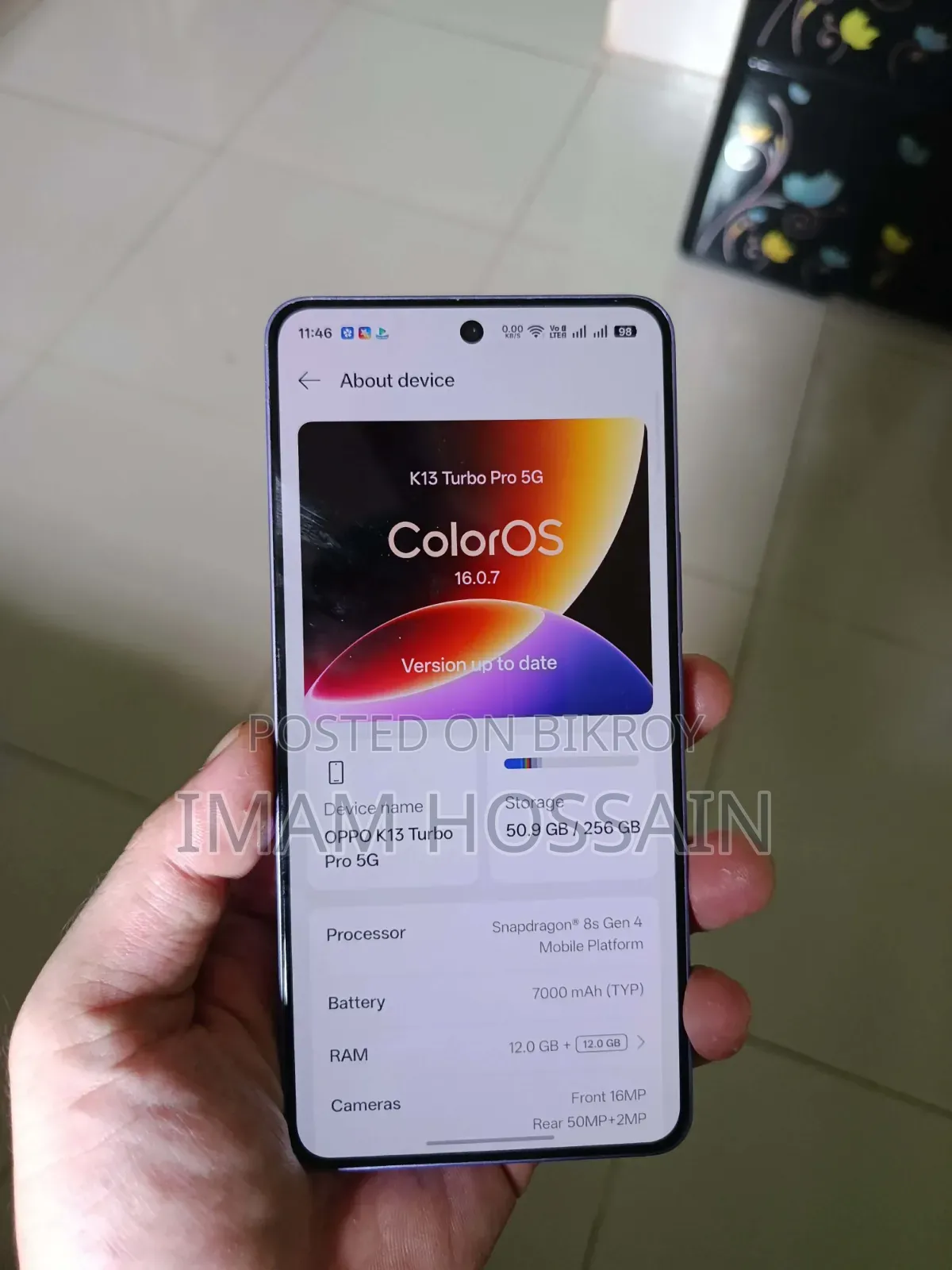 Oppo 5G 256 GB Purple