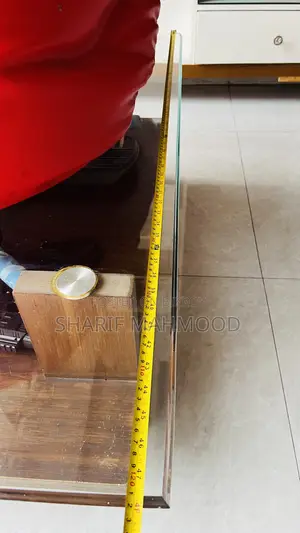 Glass Top Double Shelf Tea Table for Sale