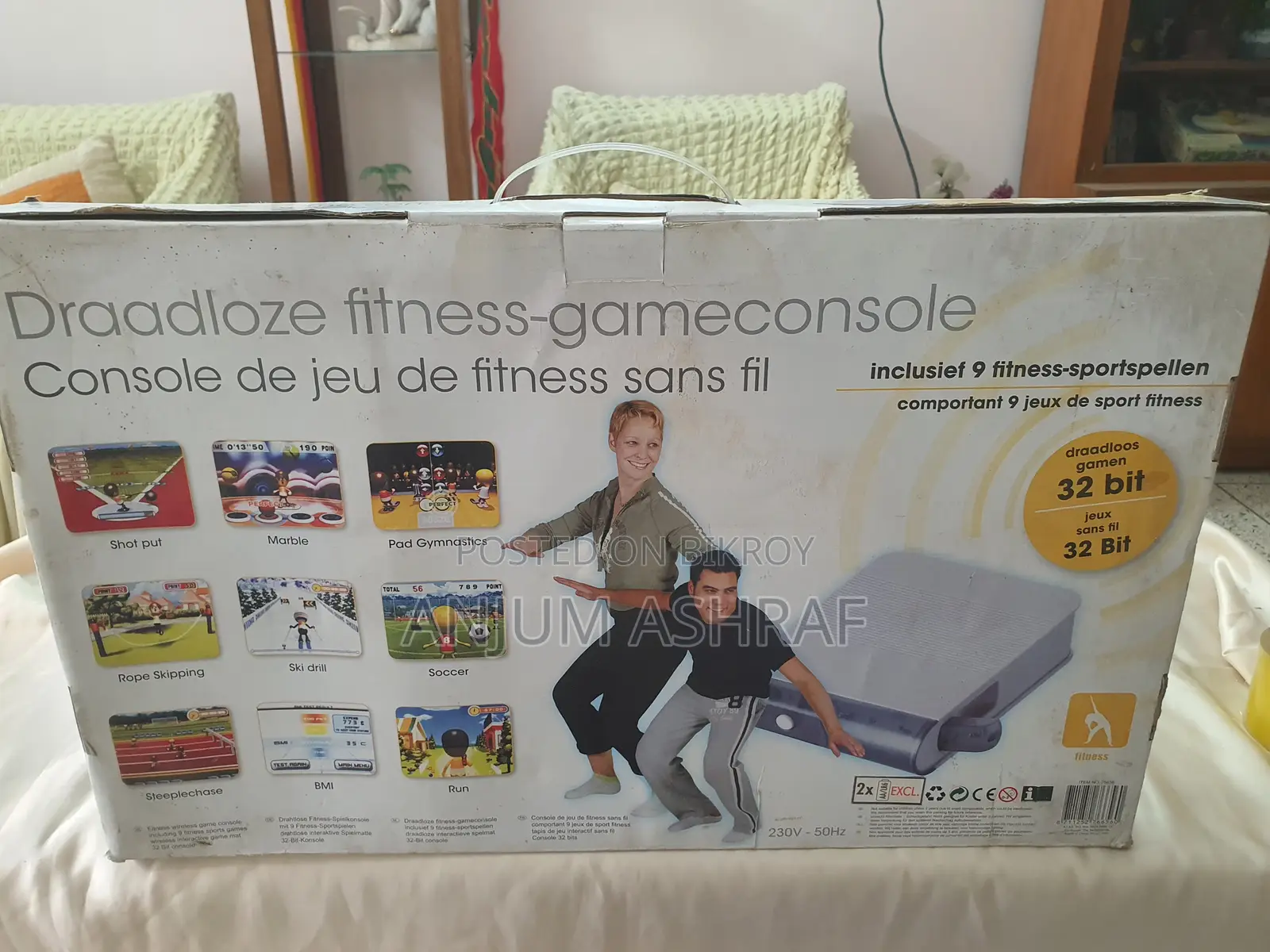 Bodyfit
Fitness Wireless Game Console
Wireless Gaming – 32 Bit