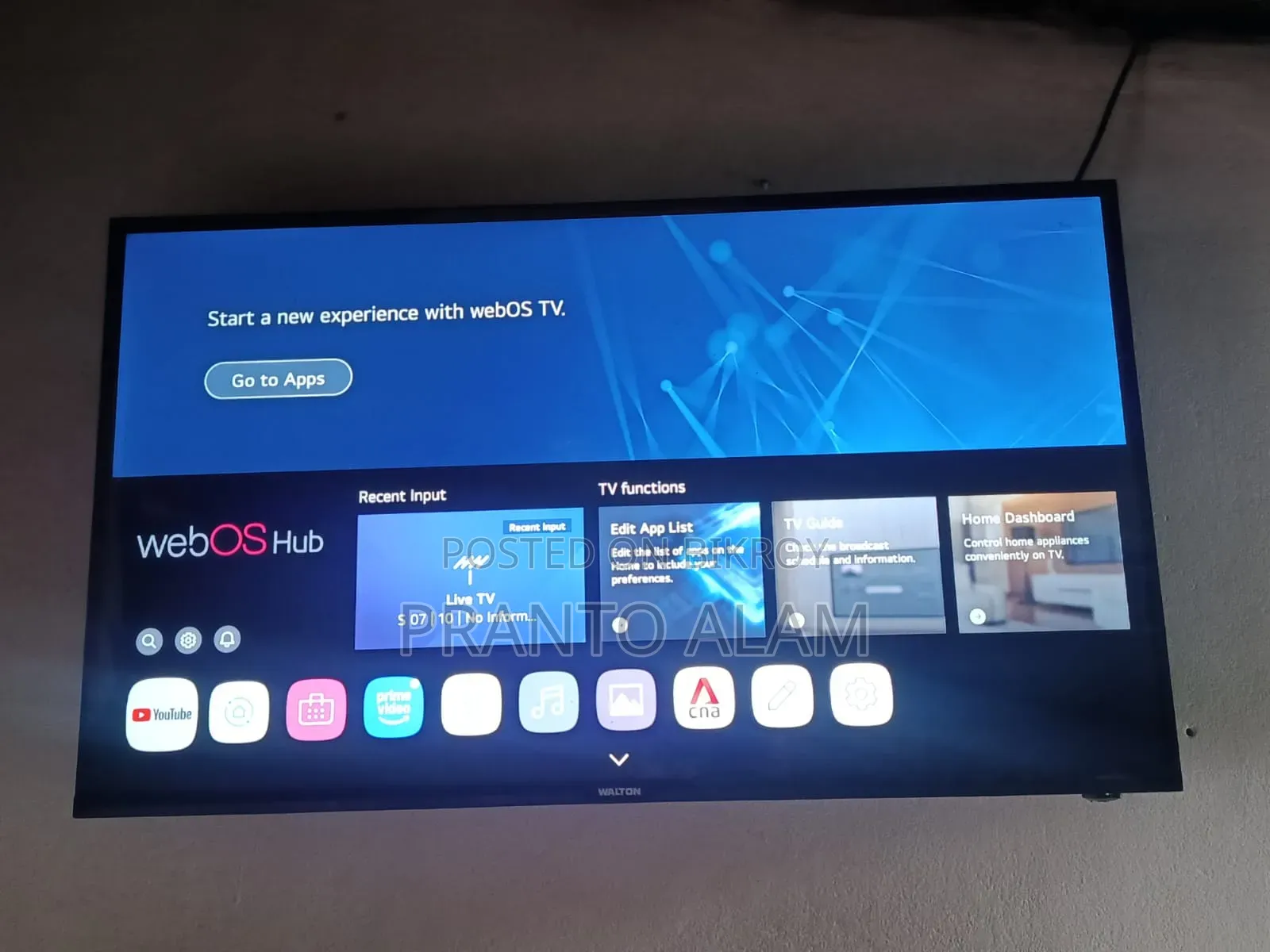 Walton Smart Tv for Sale