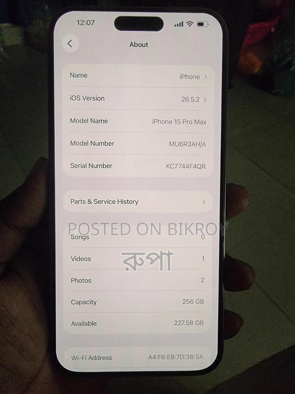 New Apple iPhone 15 Pro Max 256 GB Silver