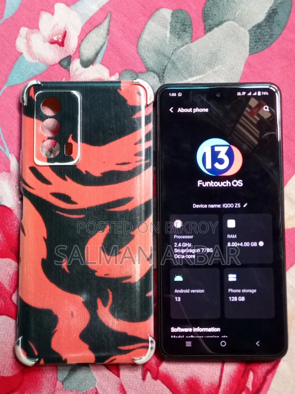 New iQOO 8 GB Black