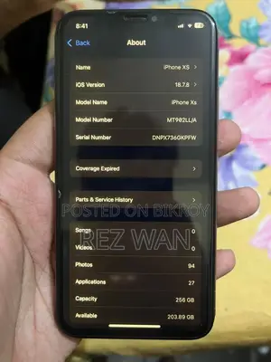 Apple iPhone XS 256 GB Rose Gold