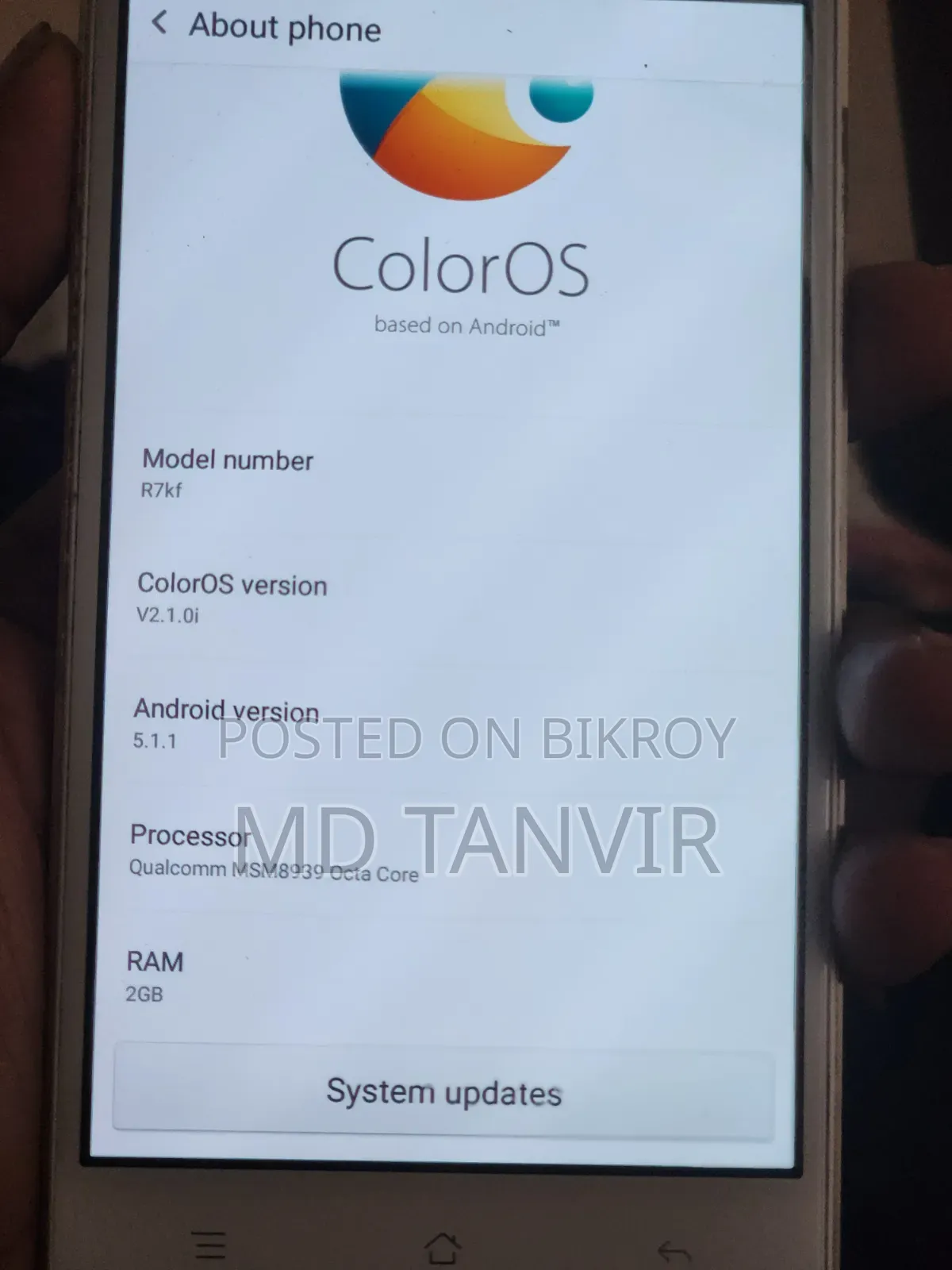 New Oppo R7 Lite 16 GB Rose Gold