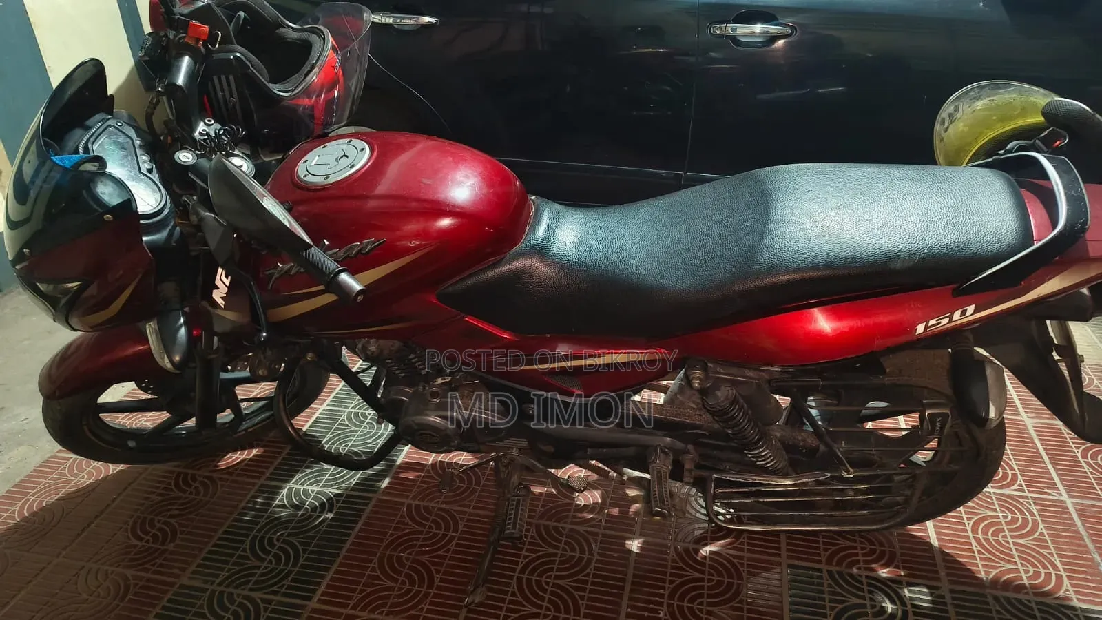 বাজাজ পালসার ১৫০ ২০১৮ লাল