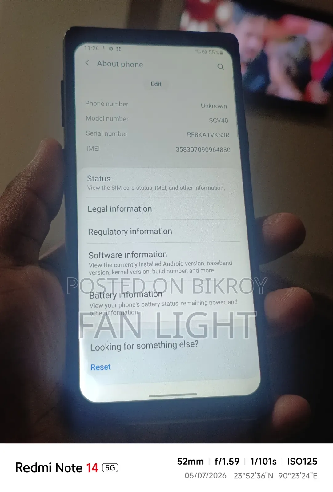 Samsung Galaxy Note 9 128 GB Black