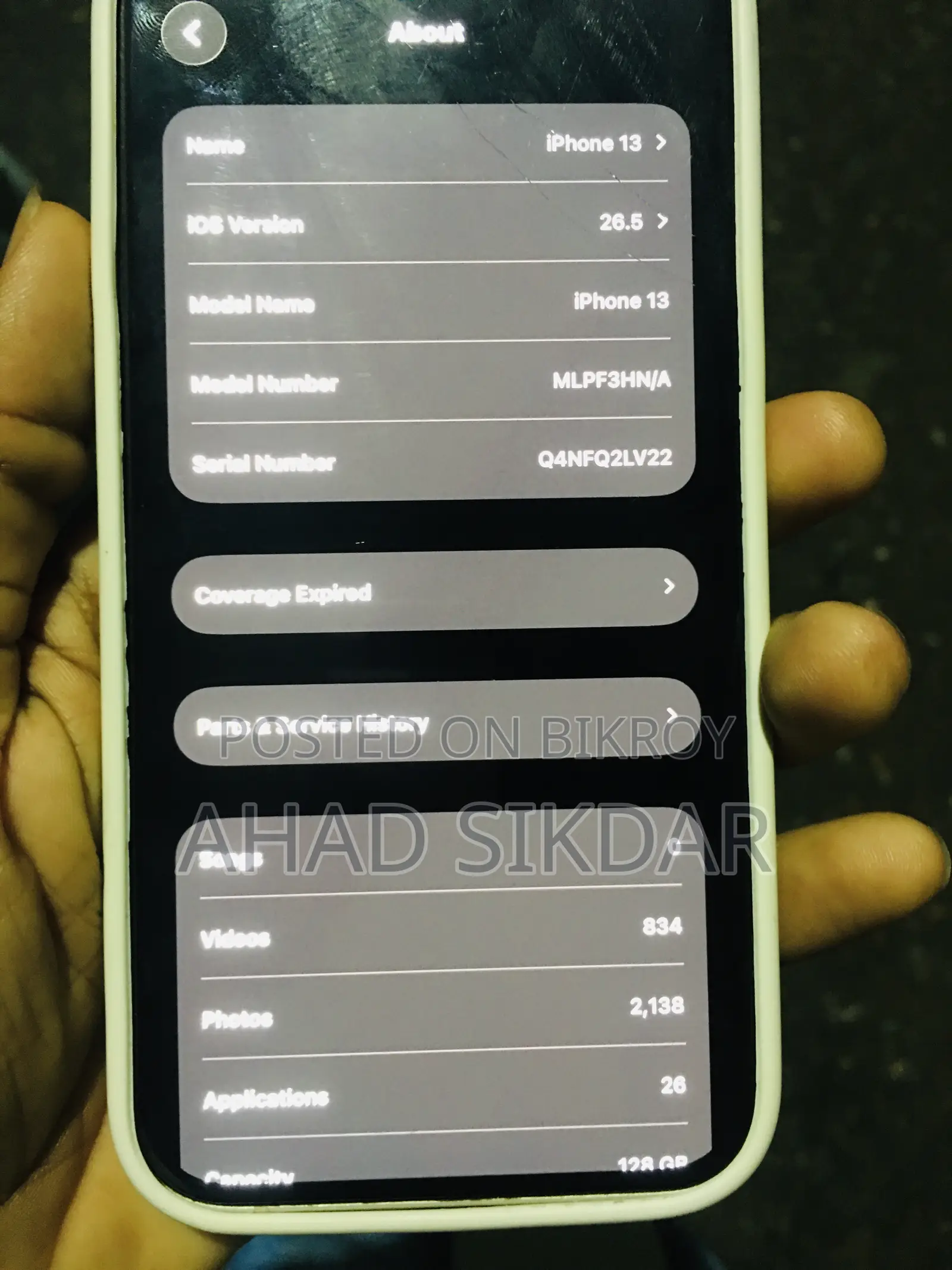 Apple iPhone 13 128 GB White