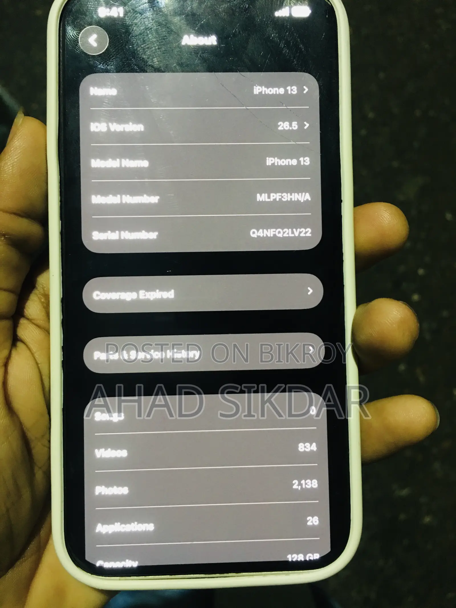 Apple iPhone 13 128 GB White
