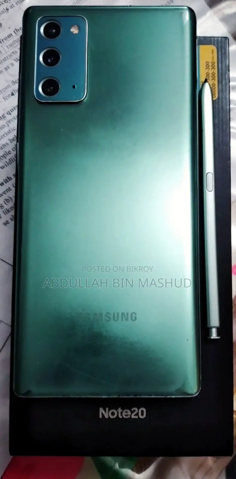 Samsung Galaxy Note 20 5G 256 GB Green