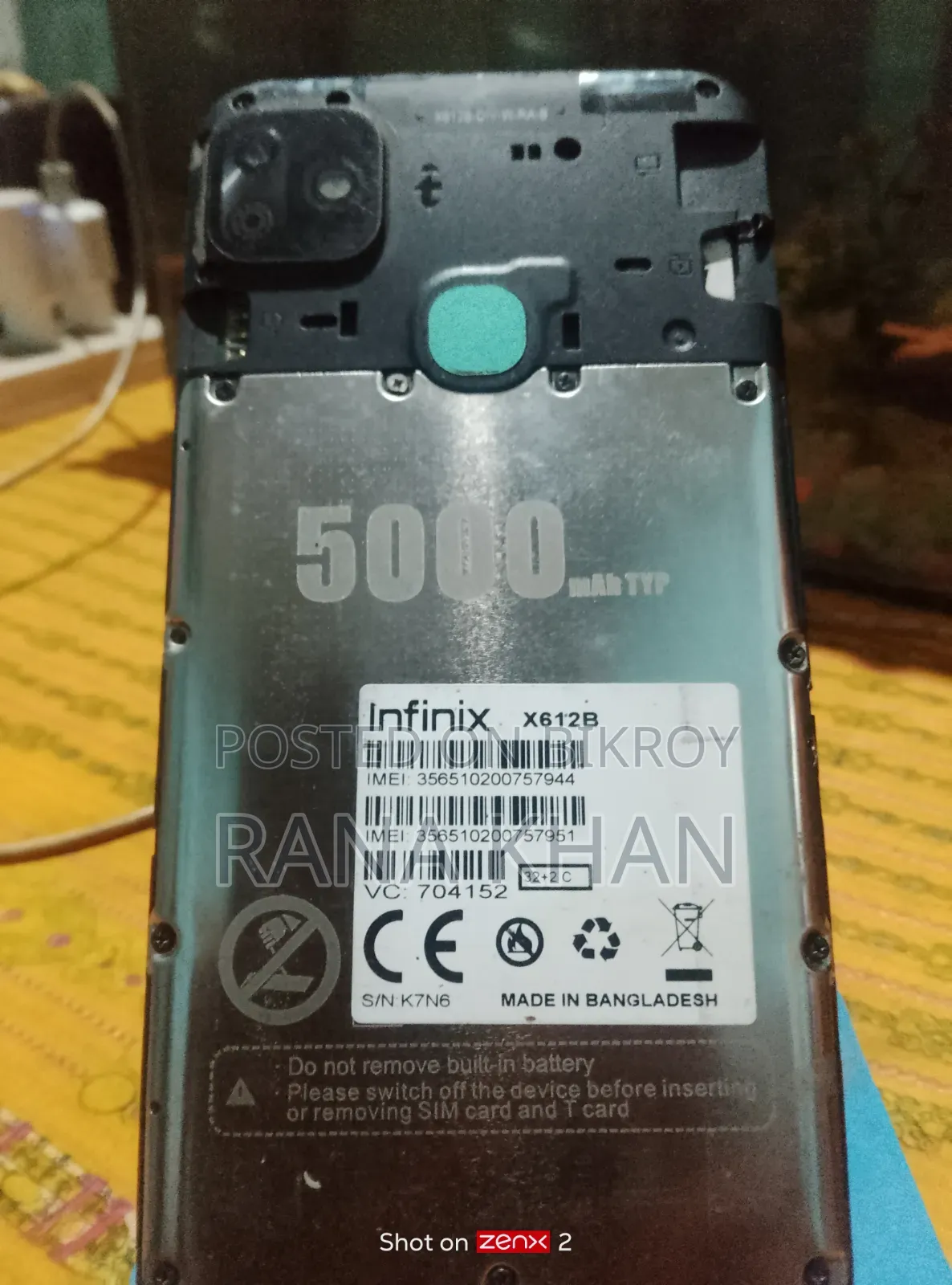 Infinix 32 GB Green