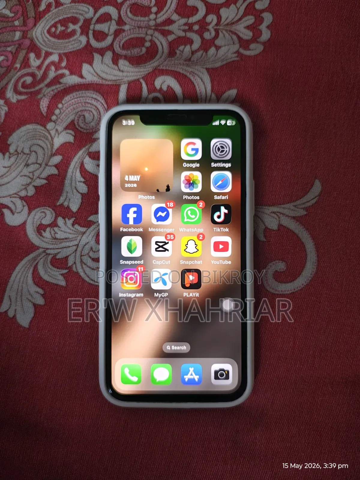 Apple iPhone X 64 GB Black