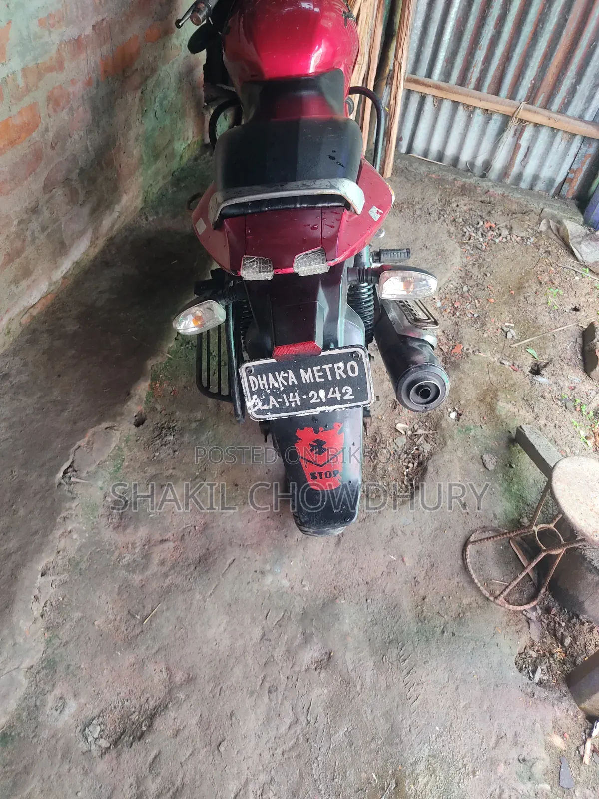 Pursang E-Tracker ২০১০ লাল