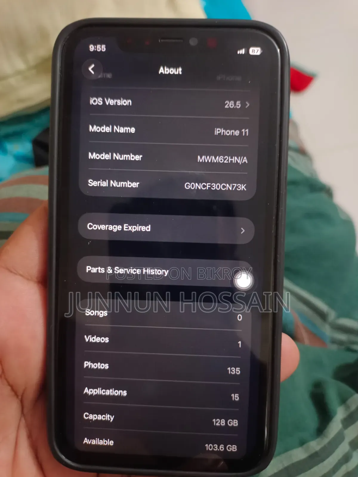 Apple iPhone 11 128 GB Blue