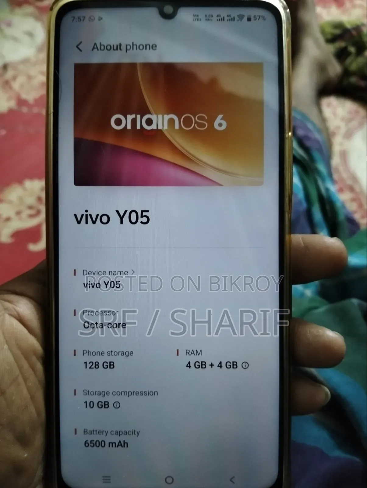 Vivo Y05 128 GB Bronze