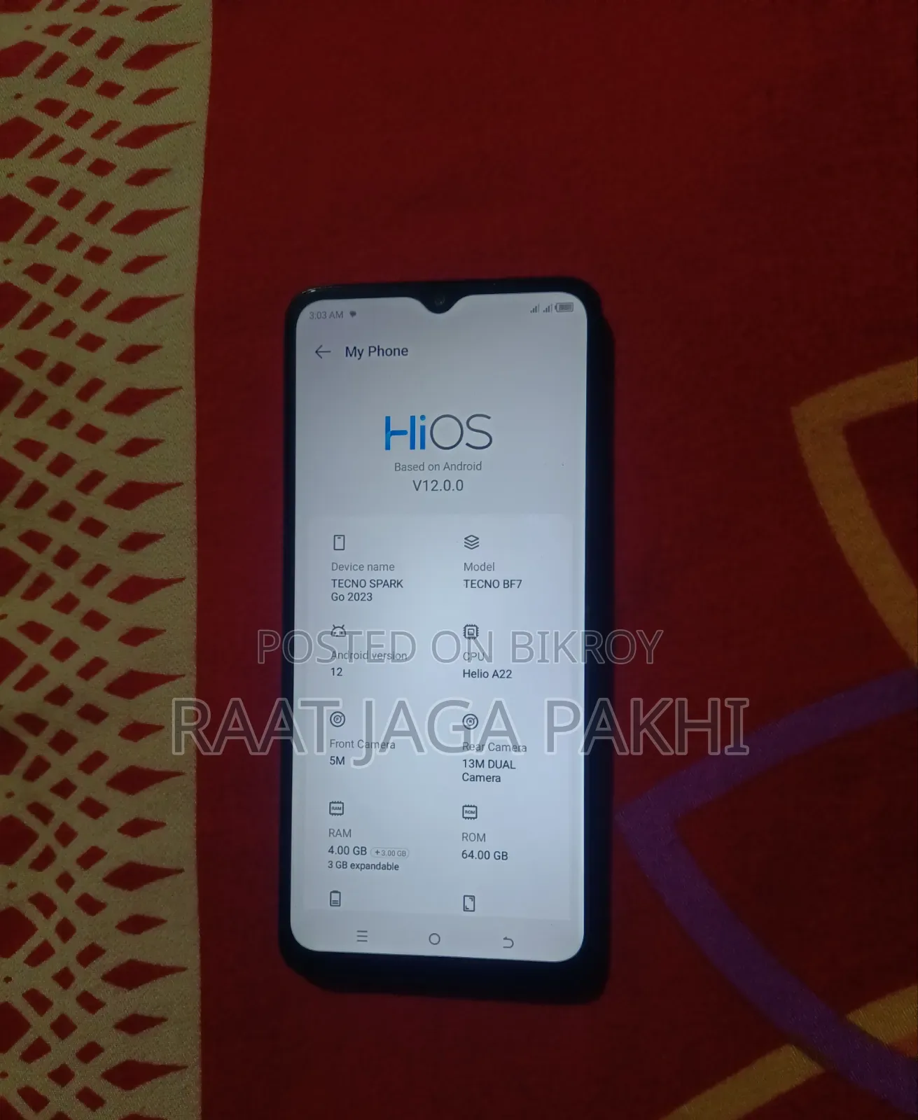 Tecno Spark Go 2023 64 GB Green